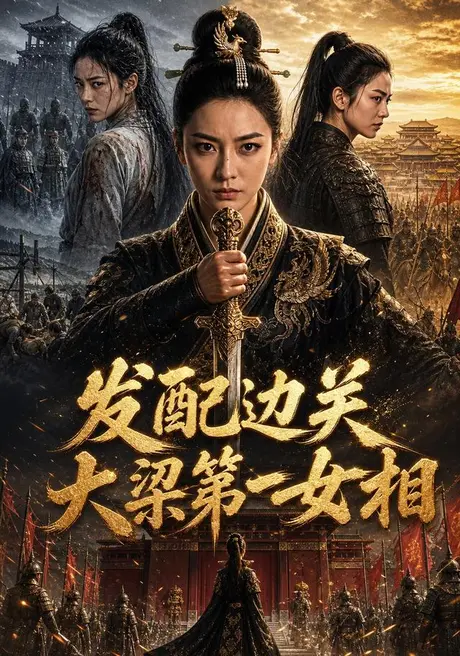 《发配边关，大梁第一女相（149集）AI短剧（夸克网盘）》短剧封面