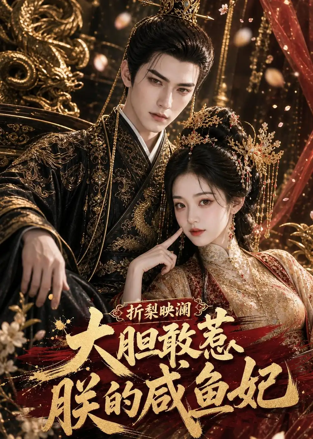 《折梨映澜大胆敢惹朕的咸鱼妃（89集）（夸克网盘）》短剧封面
