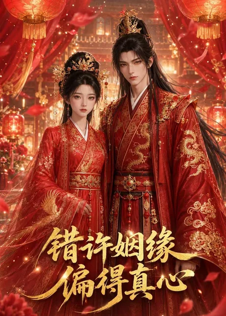 《错许姻缘偏得真心（38集）（百度网盘）》短剧封面