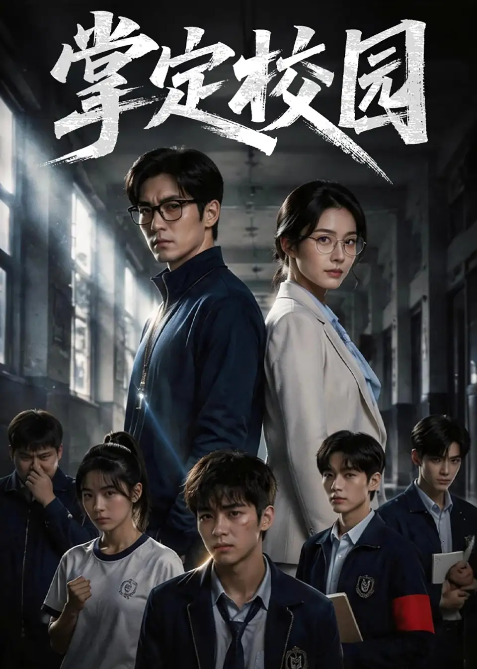 《掌定校园（16集）AI短剧 (2026)》短剧封面
