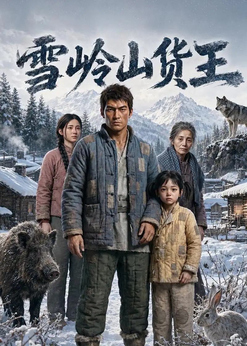 《雪岭山货王(66集)AI短剧 (2026)》短剧封面