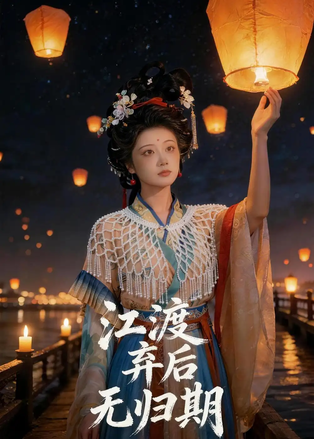 《江渡弃后无归期（46集）AI短剧 (2026)》短剧封面