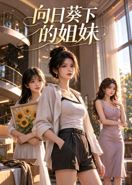 《向日葵下的姐妹(24集)AI短剧 (2026)》短剧封面