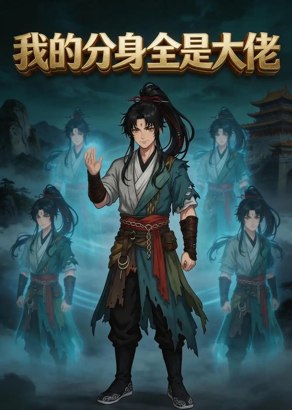 《我的分身全是大佬（62集）（夸克网盘）》短剧封面