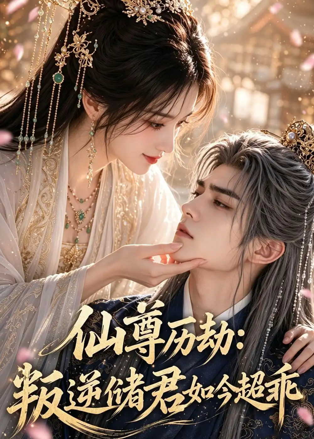 《仙尊历劫:叛逆储君如今超乖(60集)(夸克网盘)》短剧封面