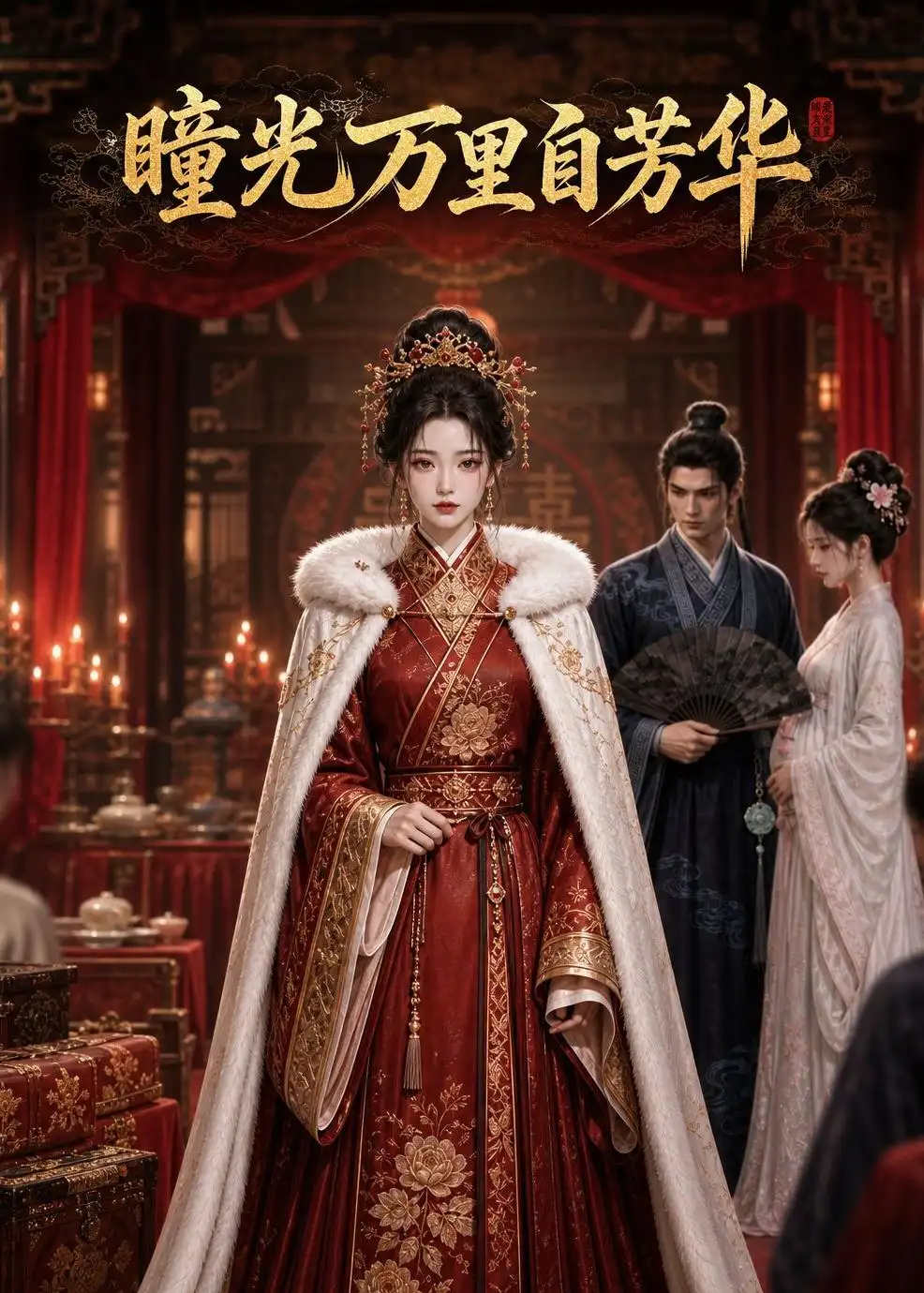 《瞳光万里自芳华（44集）（夸克网盘）》短剧封面