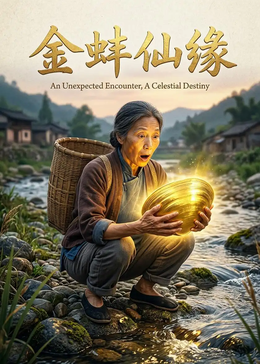 《金蚌仙缘（18集）Ai短剧（夸克网盘）》短剧封面