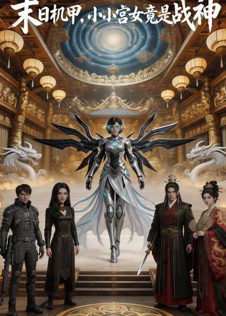 《末日机甲,小小宫女竟是战神(51集)(百度网盘)》短剧封面