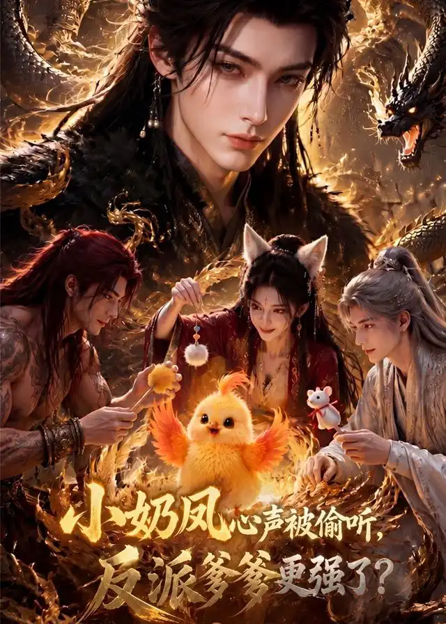 《小奶凤心声被偷听，反派爹爹更强了（61集）（夸克网盘）》短剧封面