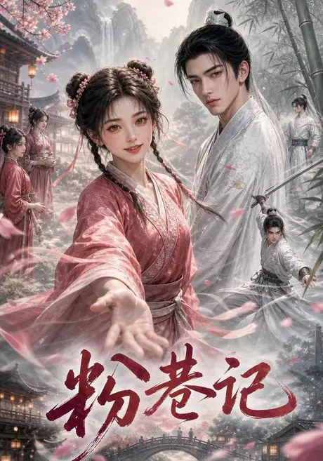 《粉巷记（21集）Ai短剧（百度网盘）》短剧封面