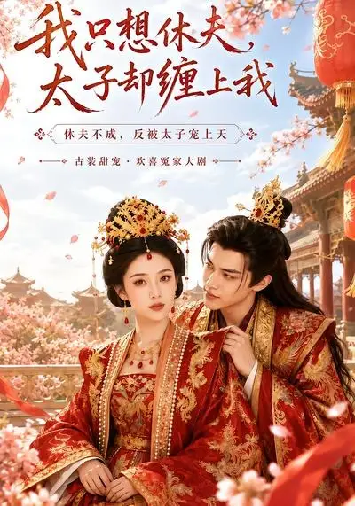 《我只想休夫，太子却缠上我（70集）（夸克网盘）》短剧封面