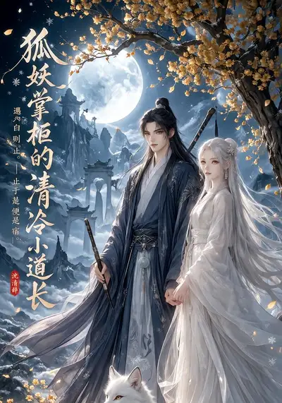 《狐妖掌柜的清冷小道长(58集)(夸克网盘)》短剧封面