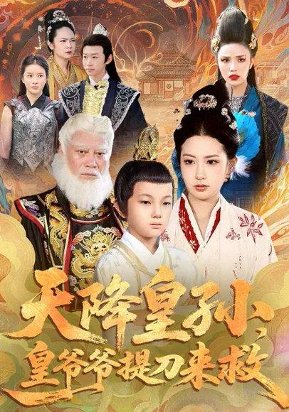 天降皇孙，皇爷爷提刀来救（90集）梅瑞滢＆李仲桓封面图 - 古装短剧