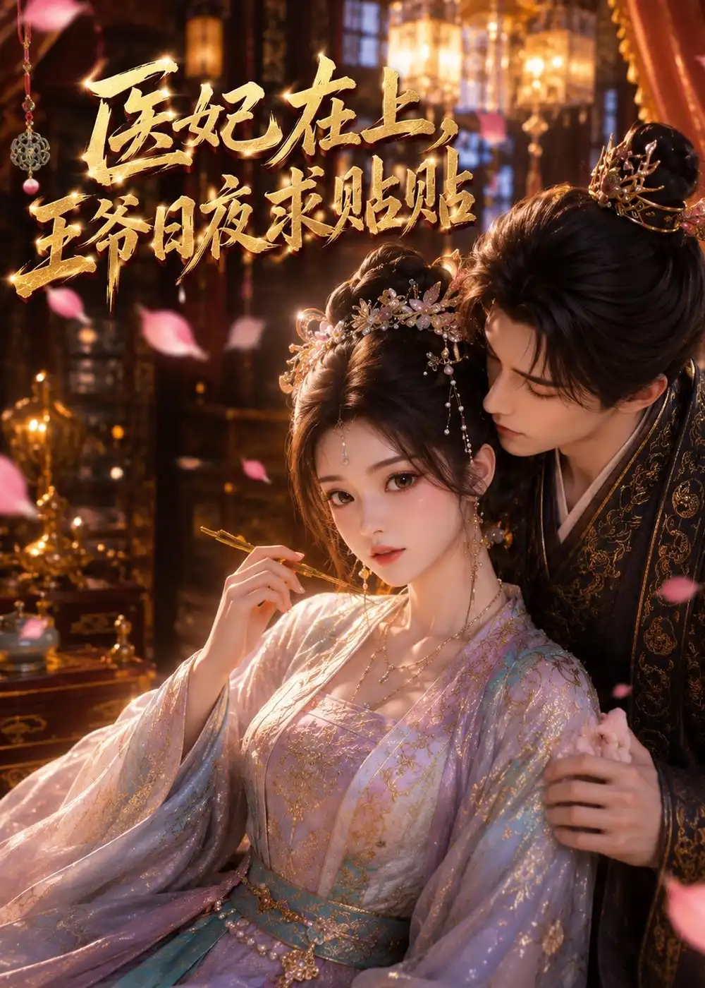 《医妃在上，王爷日夜求贴贴（60集）AI短剧 (2026)》短剧封面