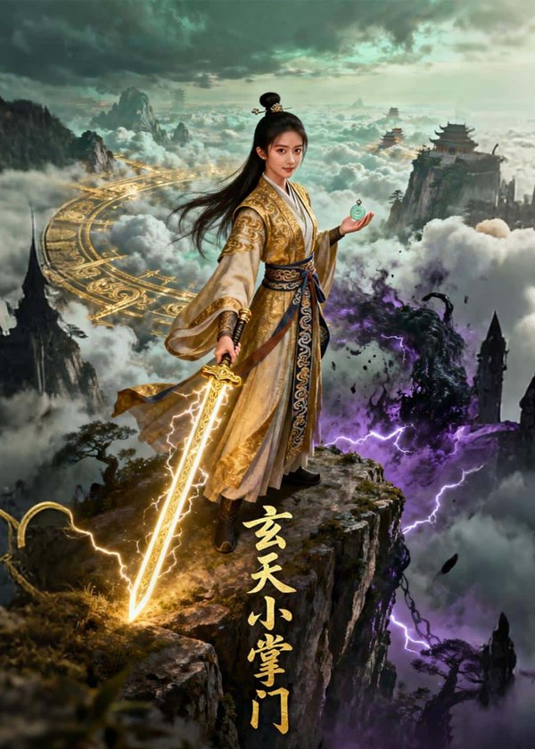 《玄天小掌门（64集）Ai短剧（百度网盘）》短剧封面