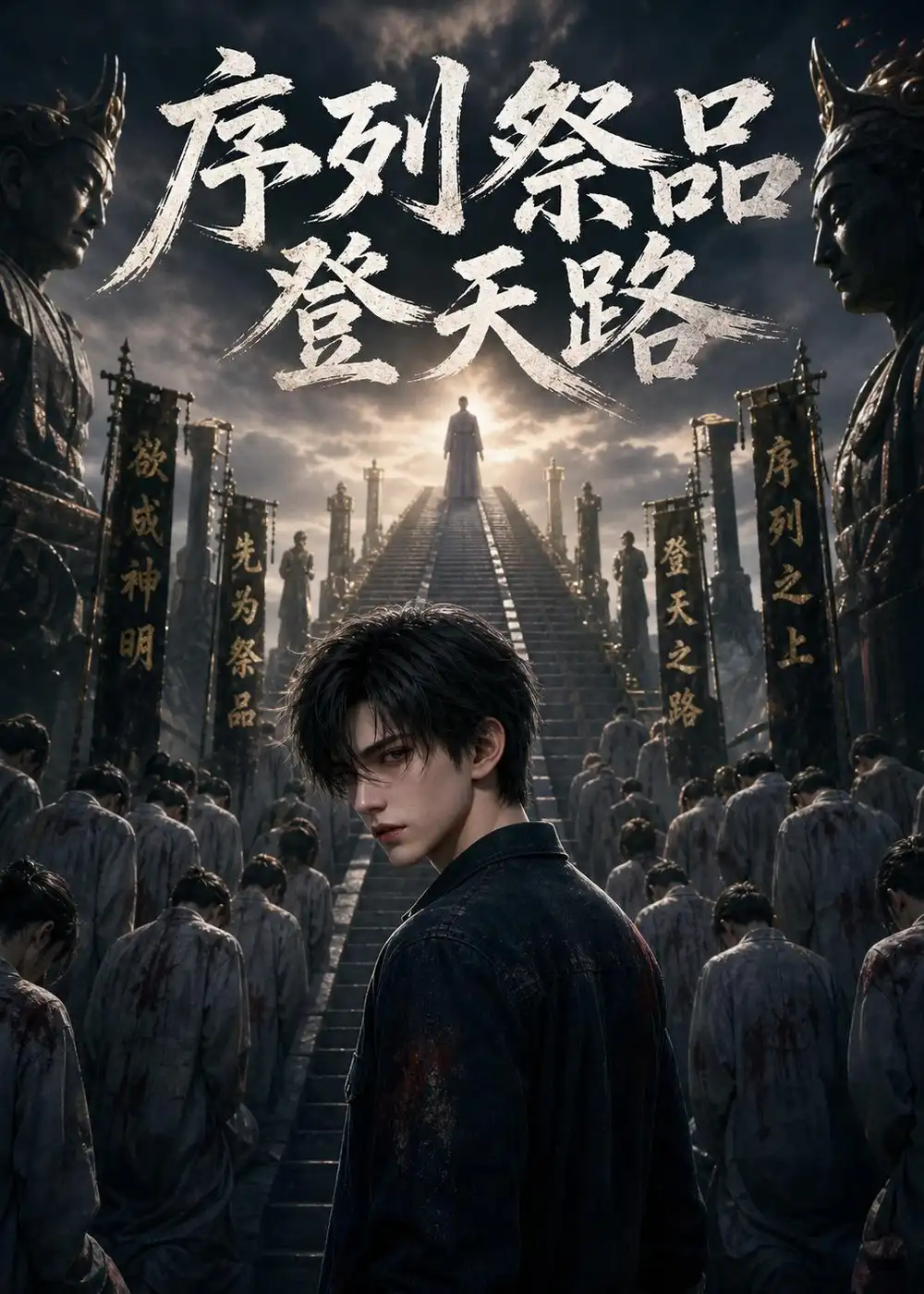 《序列祭品登天路（100集）Ai短剧》短剧封面