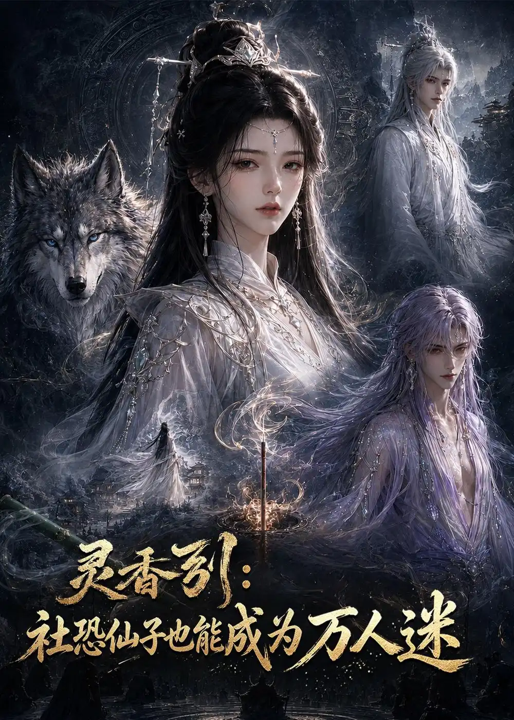 《灵香引：社恐仙子也能成为万人迷（60集）（夸克网盘）》短剧封面