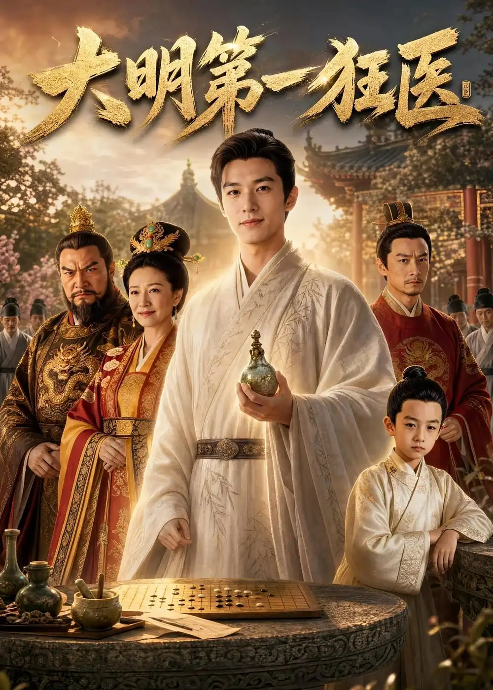 《大明第一狂医（78集）AI短剧（夸克网盘）》短剧封面
