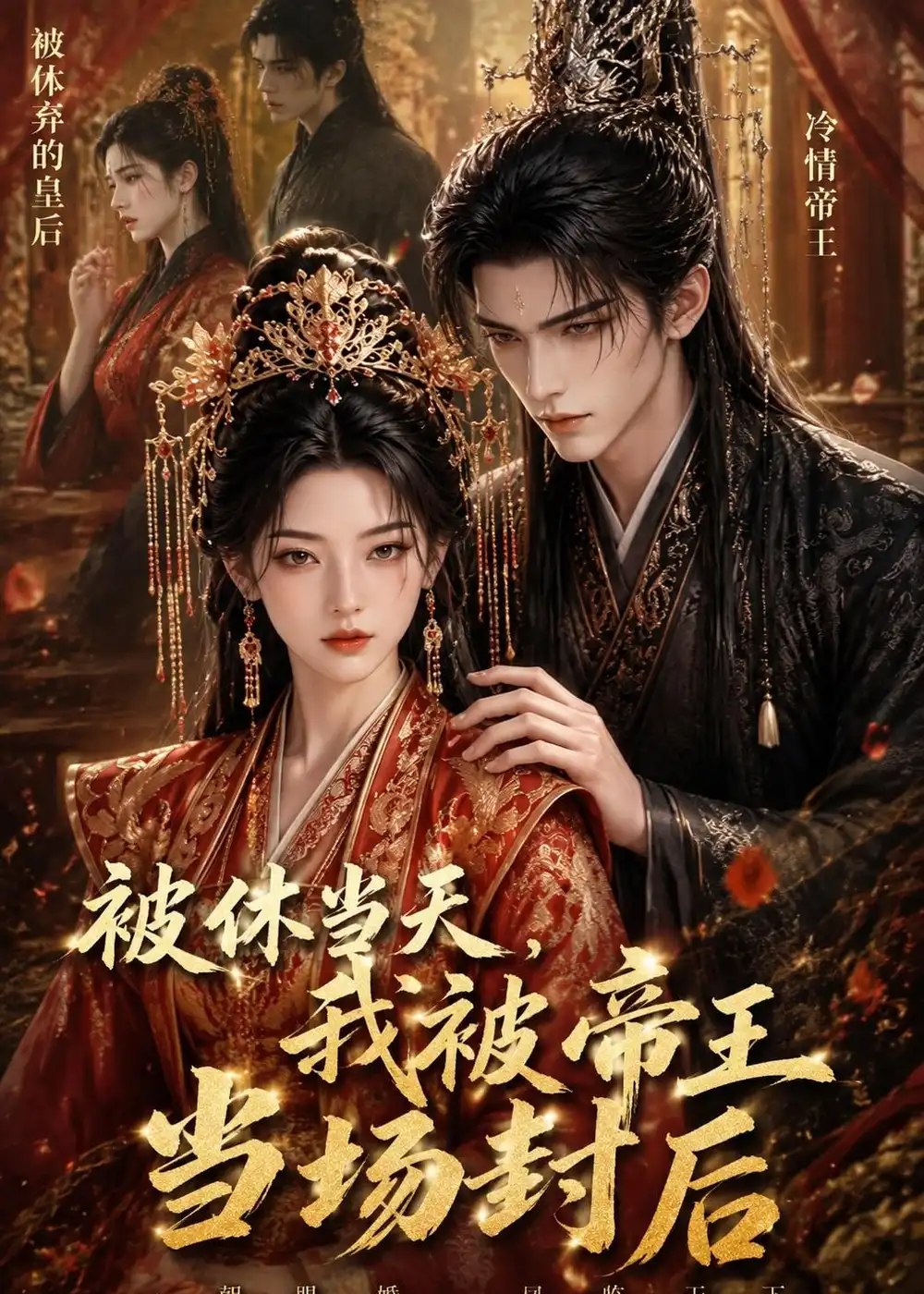《被休当天，我被帝王当场封后（18集）（夸克网盘）》短剧封面