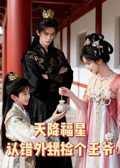 天降福星：错认外甥捡个王爷（45集）Ai短剧（百度网盘）封面图 - 古装短剧