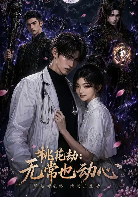 《桃花劫：无常也动心（43集）（百度网盘）》短剧封面