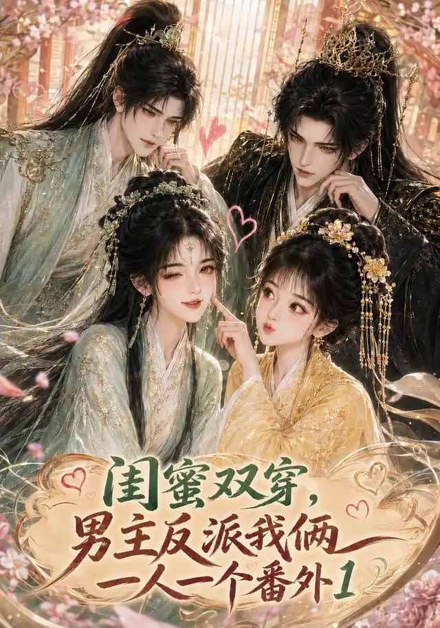 《闺蜜双穿，男主反派我俩一人一个番外1（61集）（夸克网盘）》短剧封面