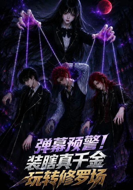 《弹幕预警！装瞎真千金玩转修罗场（200集）（夸克网盘）》短剧封面
