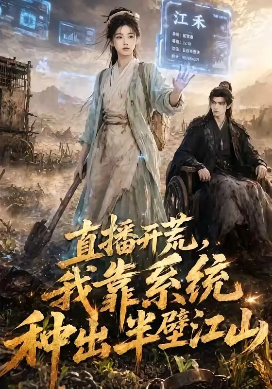 《直播开荒,我靠系统种出半壁江山(47集)(夸克网盘)》短剧封面