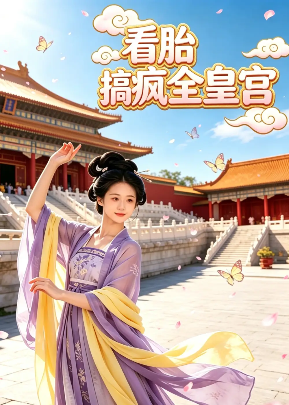 《看胎搞疯全皇宫（30集）（夸克网盘）》短剧封面
