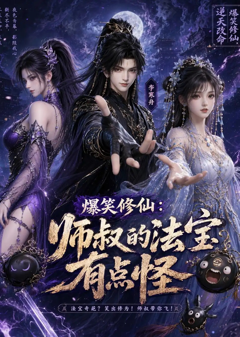 《爆笑修仙：师叔的法宝有点怪（96集）（夸克网盘）》短剧封面