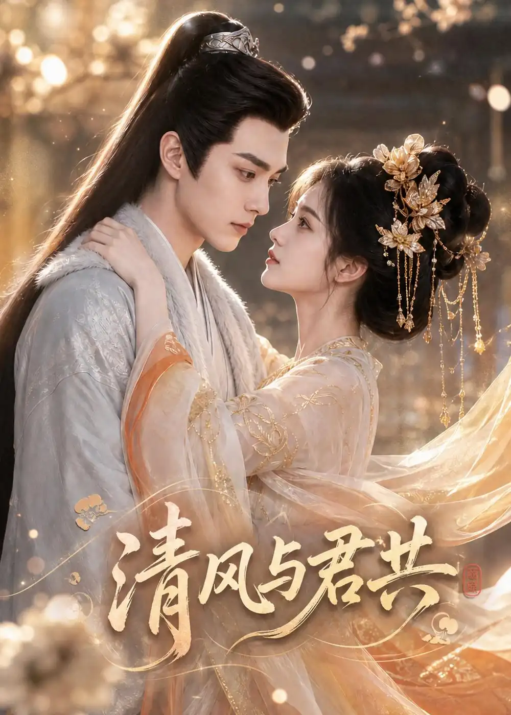 《清风与君共（75集）（夸克网盘）》短剧封面