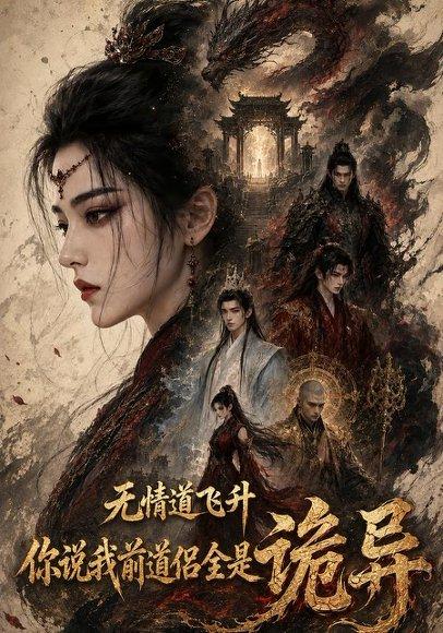 《无情道飞升，你说我前道侣全是诡异》短剧封面