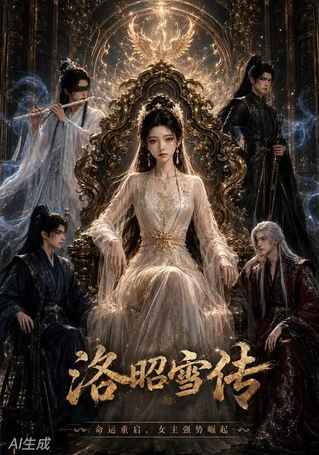 《洛昭雪传（40集）（夸克网盘）》短剧封面