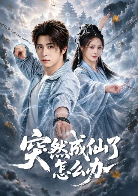 《突然成仙了怎么办(67集)王钰崴&刘柠熹 (2026)》短剧封面