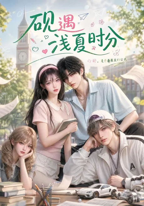 《砚遇浅夏时分（78集）（夸克网盘）》短剧封面