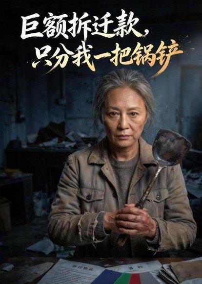 巨额拆迁款，只分我一把锅铲（46集）Ai短剧（百度网盘）封面图 - 家庭短剧