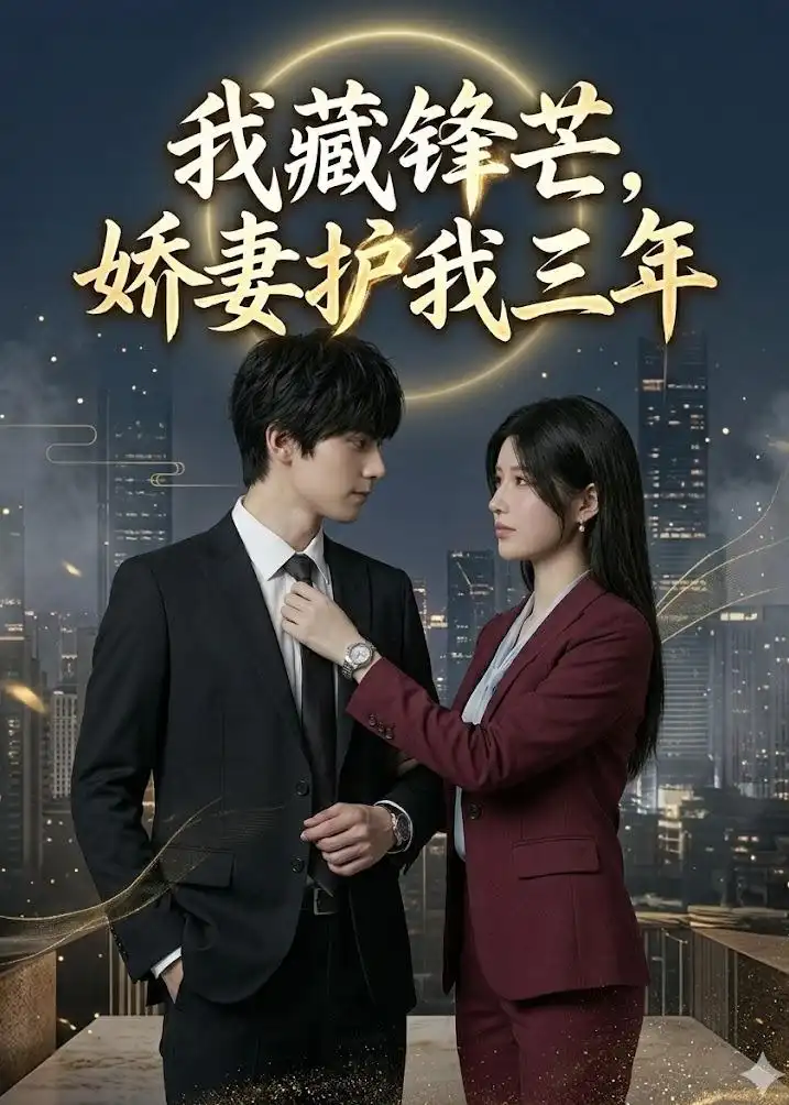 《我藏锋芒,娇妻护我三年(48集)AI短剧 (2026)》短剧封面
