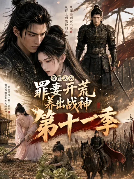 《发配边关,罪妻开荒养出战神第十一季(71集)(夸克网盘)》短剧封面