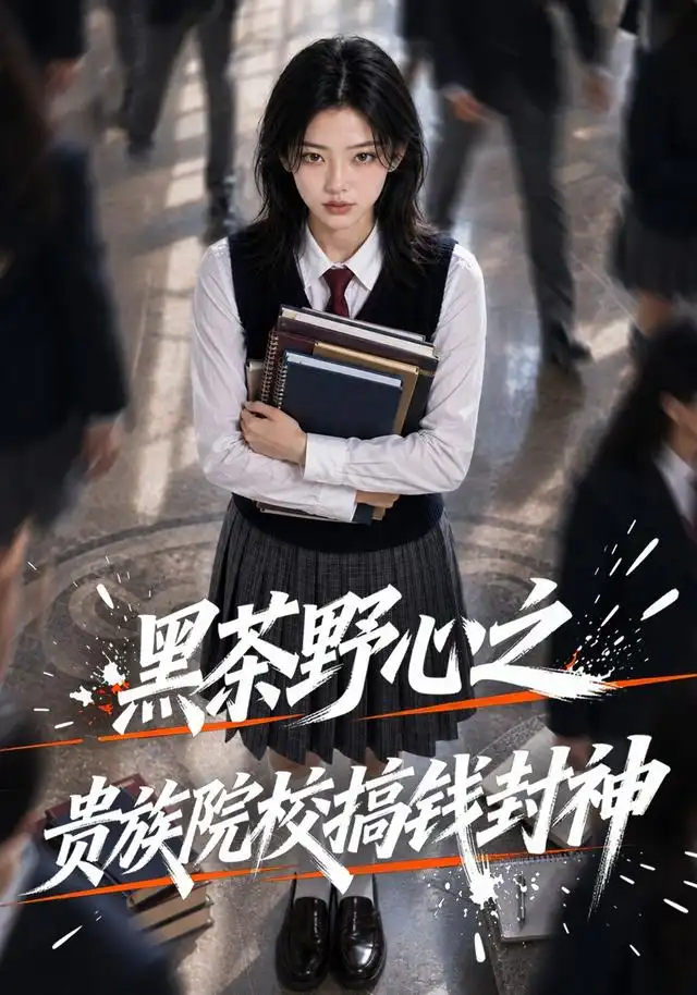 《黑茶野心之贵族院校搞钱封神（80集）（夸克网盘）》短剧封面