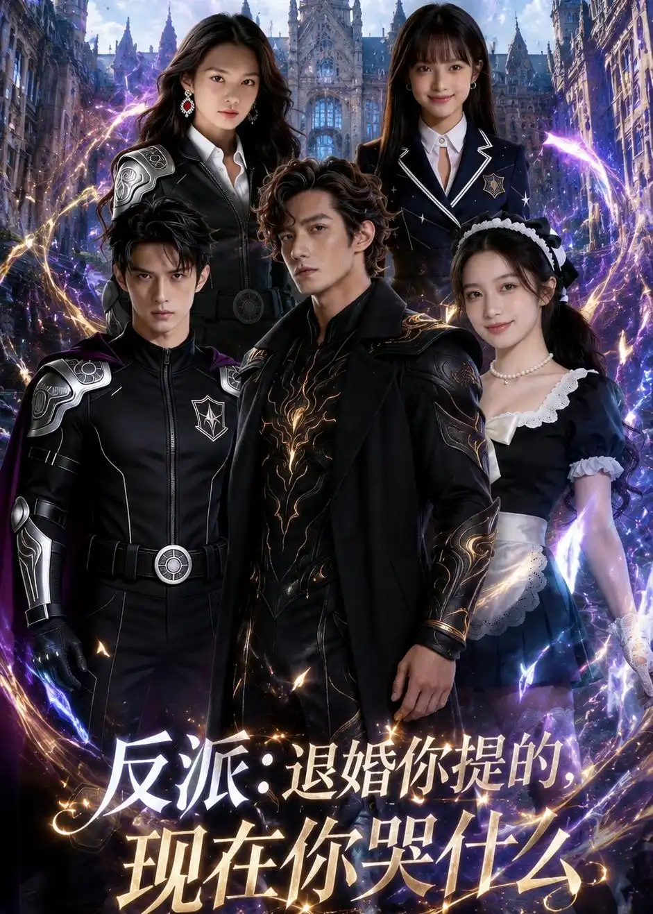 《反派：退婚你提的，现在你哭什么（25集）AI短剧 (2026)》短剧封面