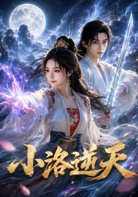 《小洛逆天（80集）（百度网盘）》短剧封面