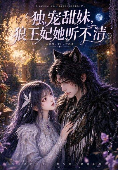 《独宠甜妹，狼王妃她听不清》短剧封面