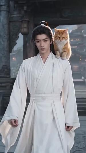 傲娇猫猫今天也想恢复人形 《傲娇猫猫今天也想恢复人形》短剧封面