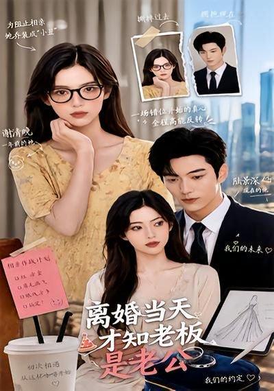 《离婚当天才知老板是老公》短剧封面