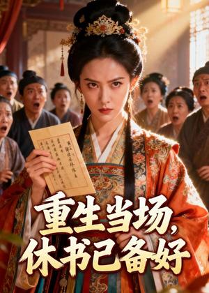 重生当场，休书已备好（34集）Ai短剧（夸克网盘）封面