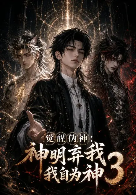 《觉醒伪神：神明弃我我自为神3（120集）AI短剧（夸克网盘）》短剧封面