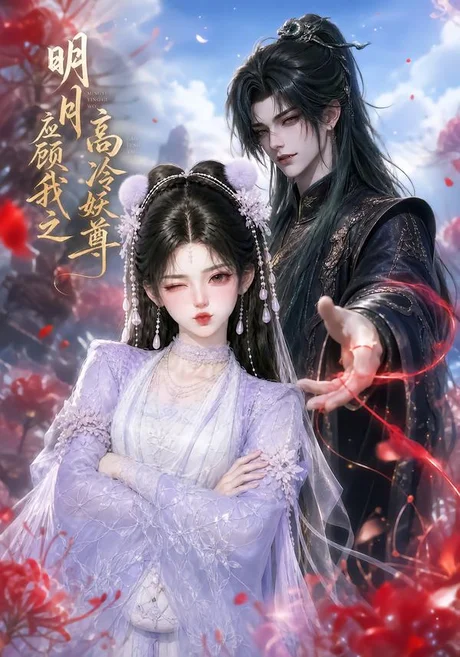 《明月应顾我之高冷妖尊（100集）（夸克网盘）》短剧封面