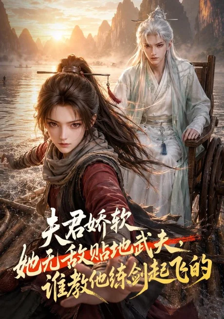 《夫君娇软她无敌贴地武夫，谁教他练剑起飞的（70集）（夸克网盘）》短剧封面
