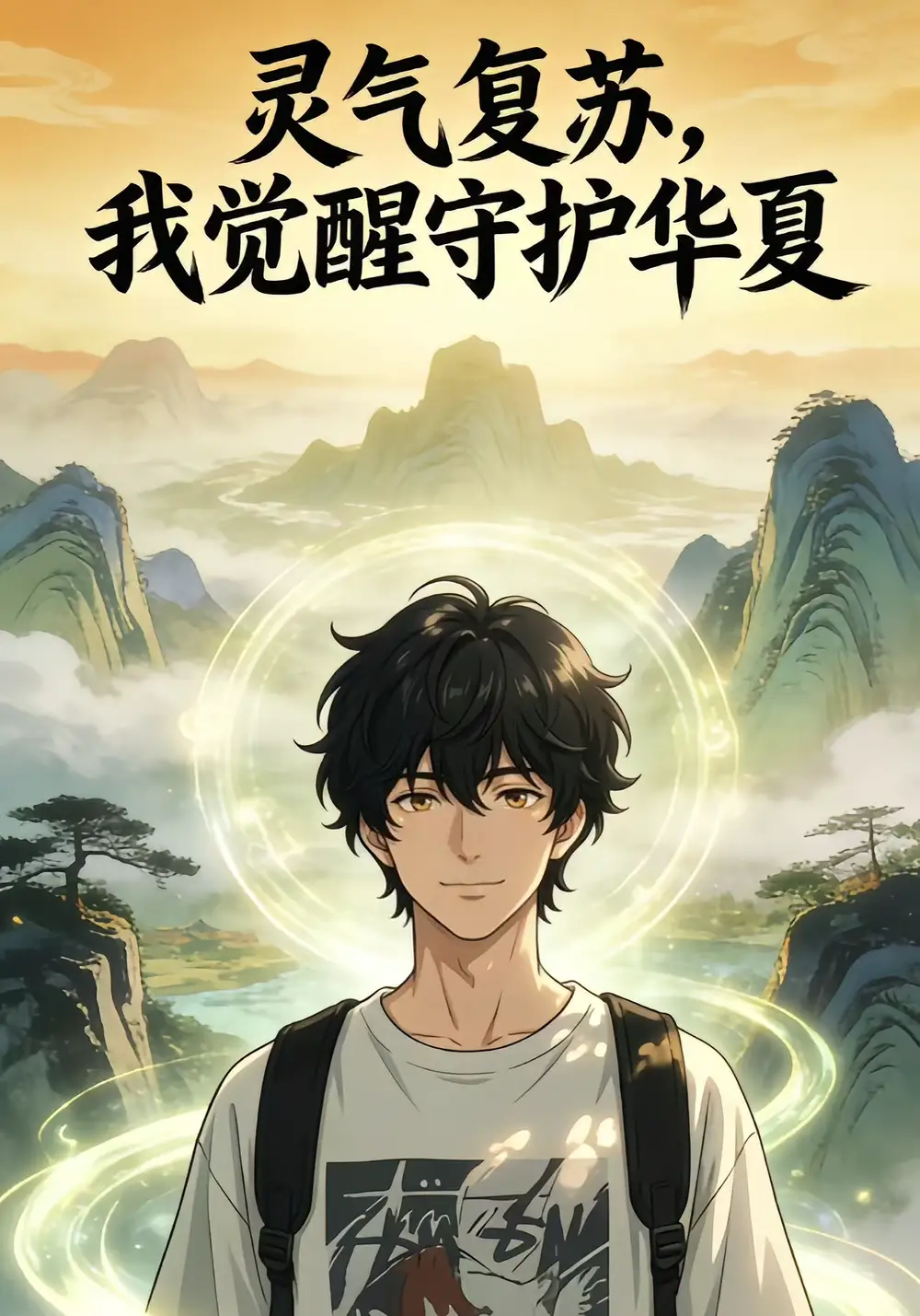 《灵气复苏，我觉醒守护华夏（13集）动漫（夸克网盘）》短剧封面