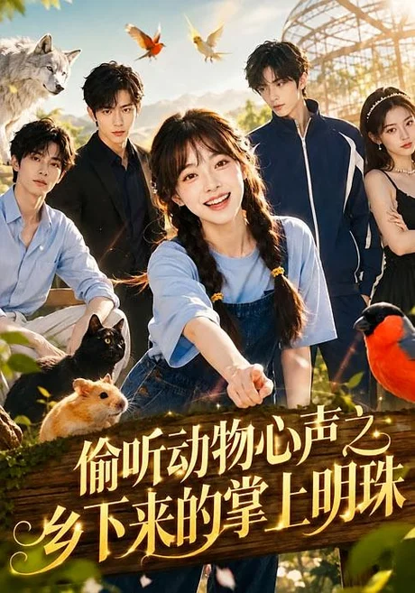 《偷听动物心声之乡下来的掌上明珠（62集）（夸克网盘）》短剧封面